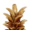 Gold Polystone Traditional Decorative Pineapple , 18" x 7" x 7"